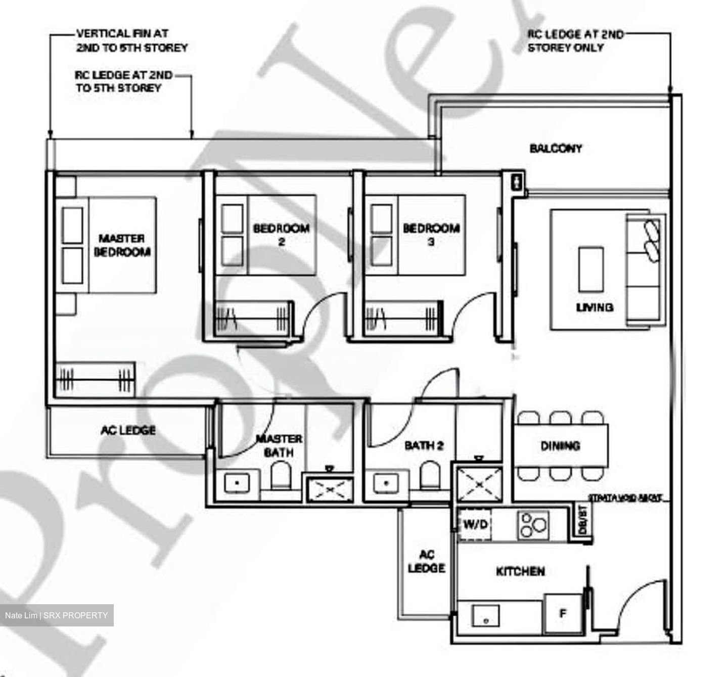 The Watergardens At Canberra (D27), Apartment #574403251